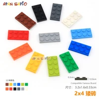 15pcs diy blocks building bricks 2x4 educational assemblage construction toys for children compatible with brand