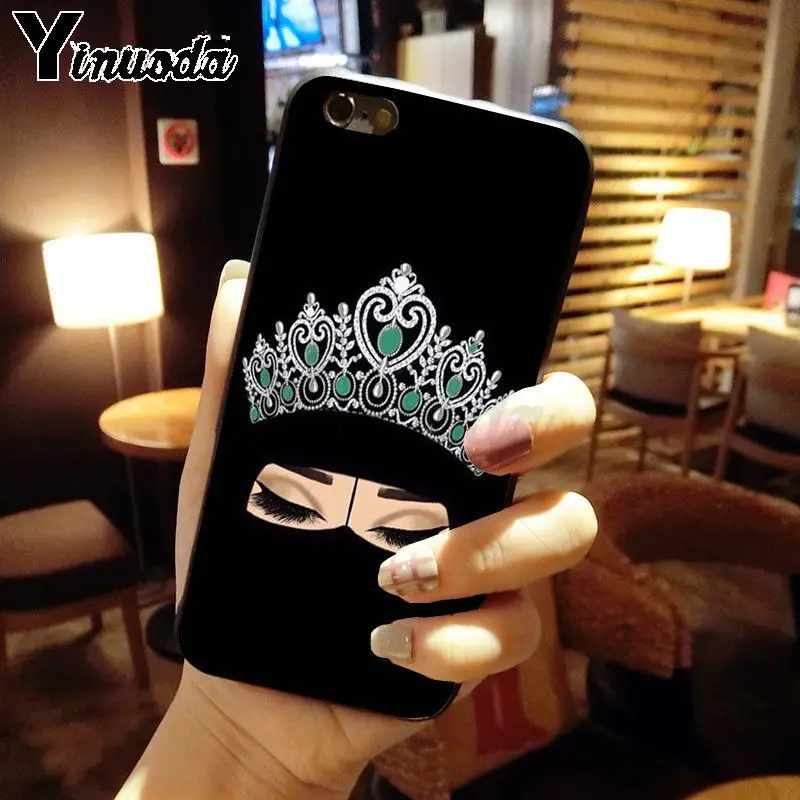 Yinuoda мусульманские исламские глаза шаблон Мягкие аксессуары для телефонов