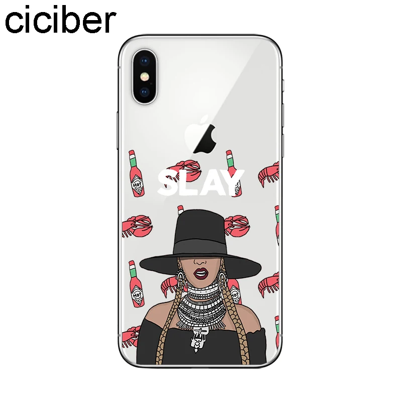 ciciber for iphone 11 Pro Max Beyonce Phone Case For Apple iPhone 7 8 6S Plus X XR XS 5 5S Soft TPU Coque Cover Fundas |