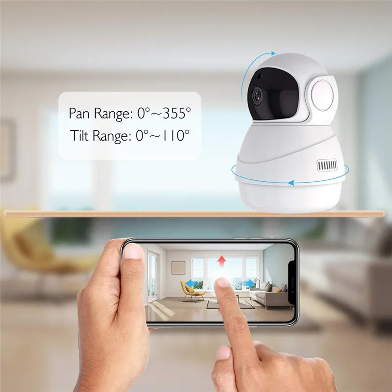 1080P HD Беспроводная IP-камера умная Wi-Fi камера Домашняя безопасность