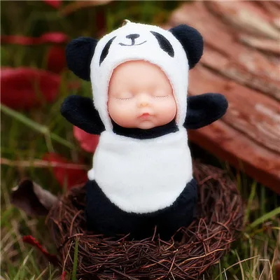 as photo Мода Kawaii Тоторо плюшевый брелок с помпоном Спящая кукла брелок для женщин аксессуары для сумок автомобильный брелок - Цвет: as photo