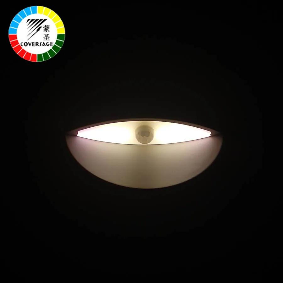 Coversage Smart LED Motion Сенсор ночник аварийного настенный светильник для ребенка спать