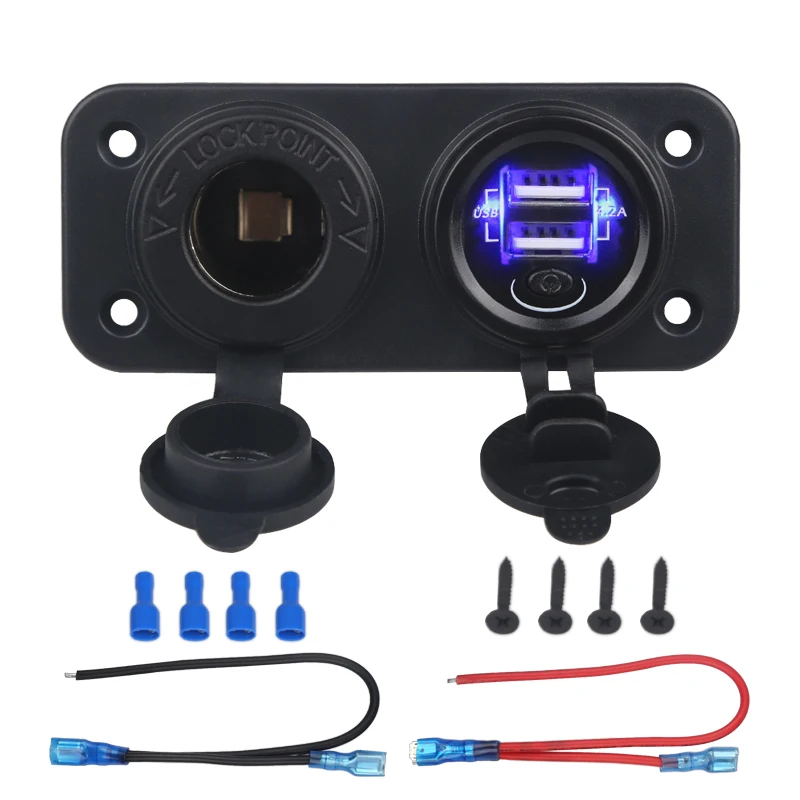 Автомобильное зарядное устройство с двумя Usb портами 5 В а|Зарядные устройства