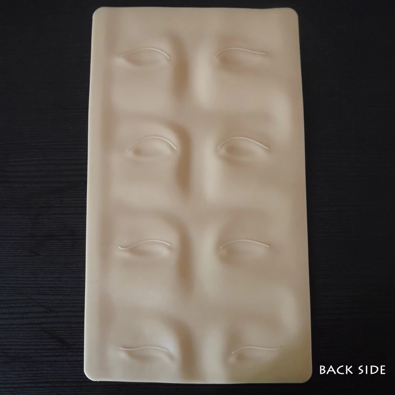 3D глаза латексный трафарет для бровей искусственная кожа практики