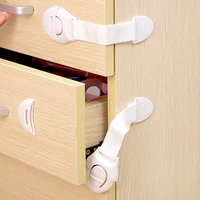 10pcs child kids baby care safety cabinet locks straps for cabinet drawer