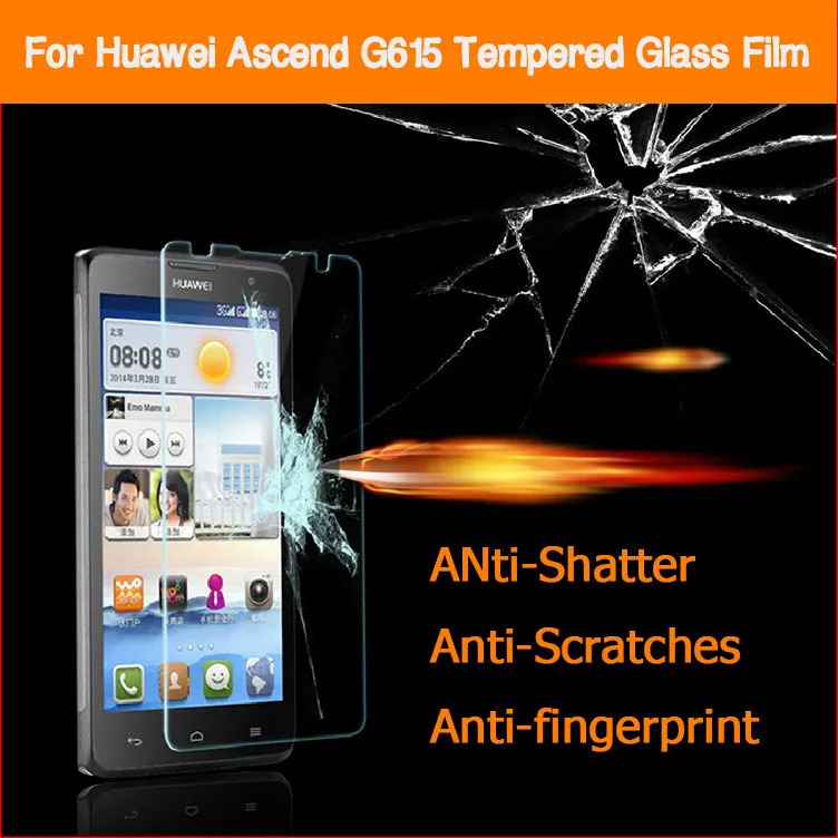 2017 Новая пленка из закаленного стекла для Huawei Ascend G615 G628 G600 G700 стеклянная панель Y360