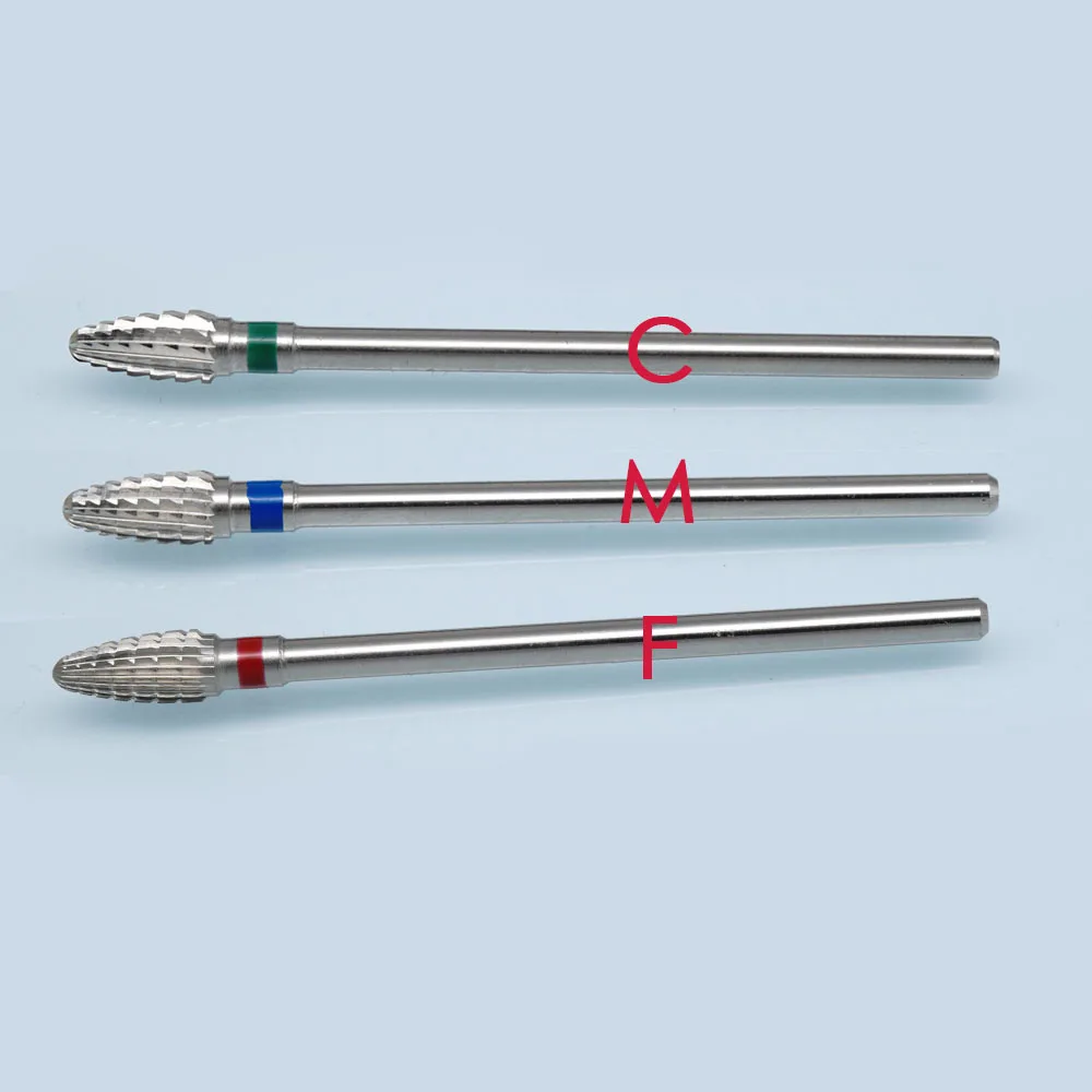 HOT 2017 New Design 6.0 Large Cone Shape Carbide Nail Drill Bit Electric File Coarse Art Tool | Красота и здоровье