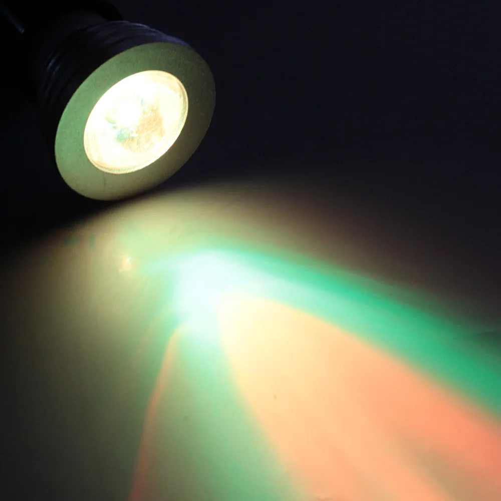 Cro светодиодный E27 3 Вт высокомощный RGB Светодиодный точечный светильник AC85 265V 24