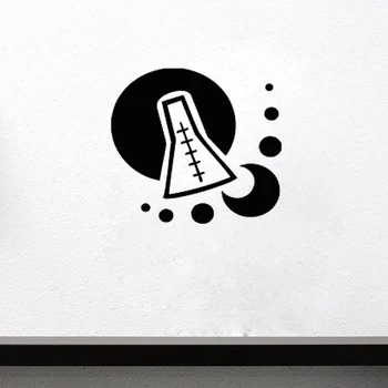 Chemistry Science School Decor Stickers Bedroom Removable Vinyl Wall Decals Living Room Home Decoration Art Sticker Mural S557