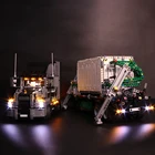 Светодиодный светильник для Lego Technic 42078, совместимые строительные блоки для грузовиков Mack AnthBig, игрушки (светодиодный светильник + батарейный отсек)