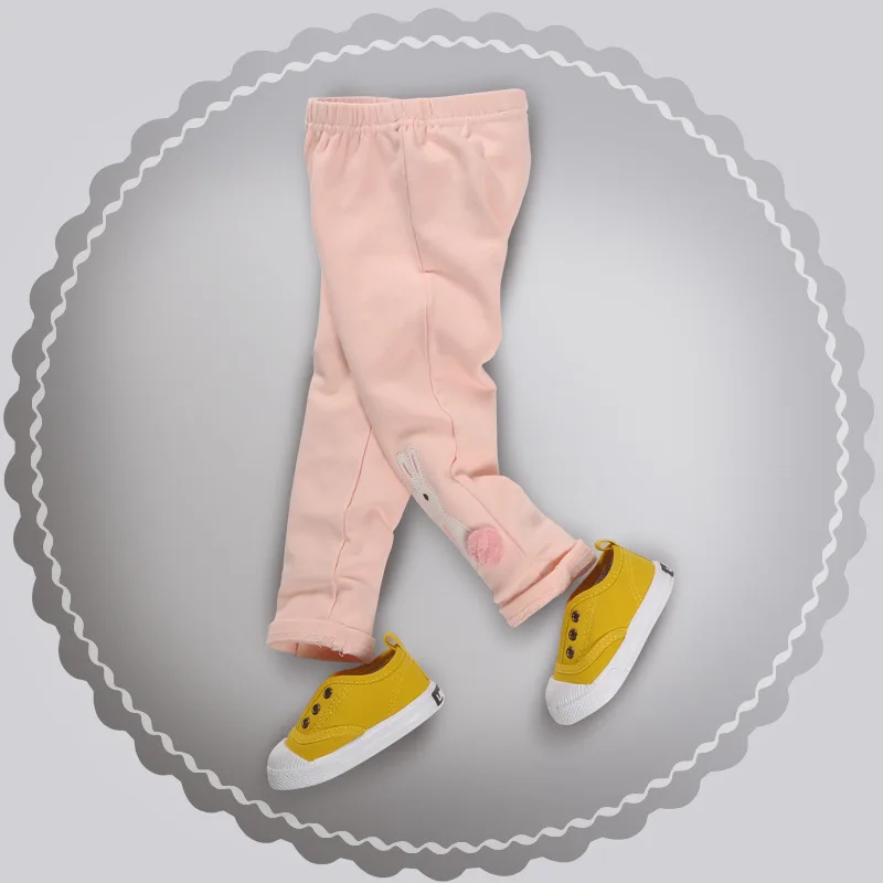 Леггинсы для маленьких девочек коллекция 2019 года весенние хлопковые брюки с