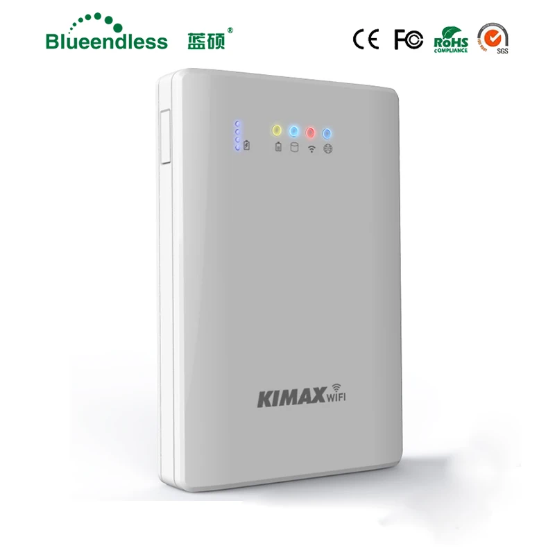 Blueendless 2 5 HDD жесткий диск Wi Fi роутера Sata USB 3 0 корпус с Мощность банка функции (500 г в