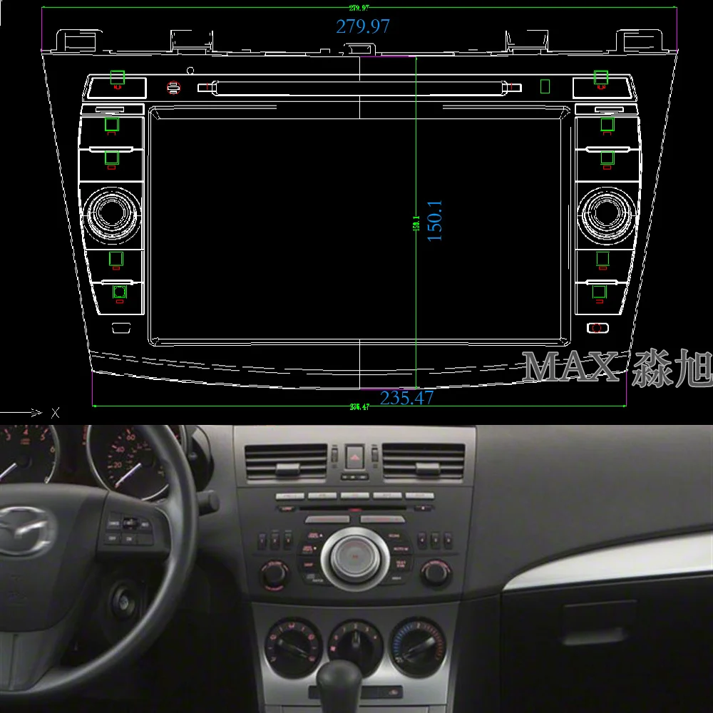 MAX 2 din 8 &quotАвтомобильный dvd плеер для Mazda 3 (3) 2010 2011 2012 2013 с автомобильным Радио RDS BT GPS