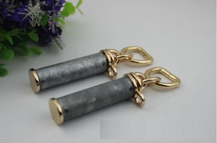 6 шт./лот) металлическое покрытие обработки кожаная сумка aglet ссылка пряжки декоративные аксессуары