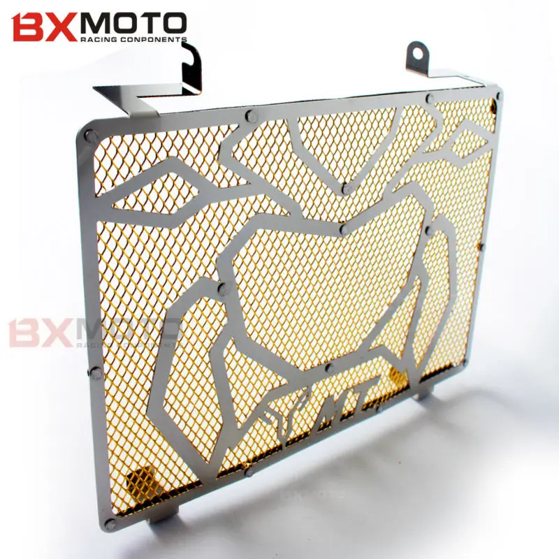 Новый радиатор двигателя из нержавеющей стали для мотоцикла Защита радиатора