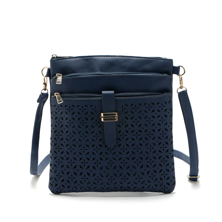 2016 Винтаж Женщин Сумка Выдалбливают Crossbody Сумки PU Кожа Бренд Посыльного Bolsas femininas
