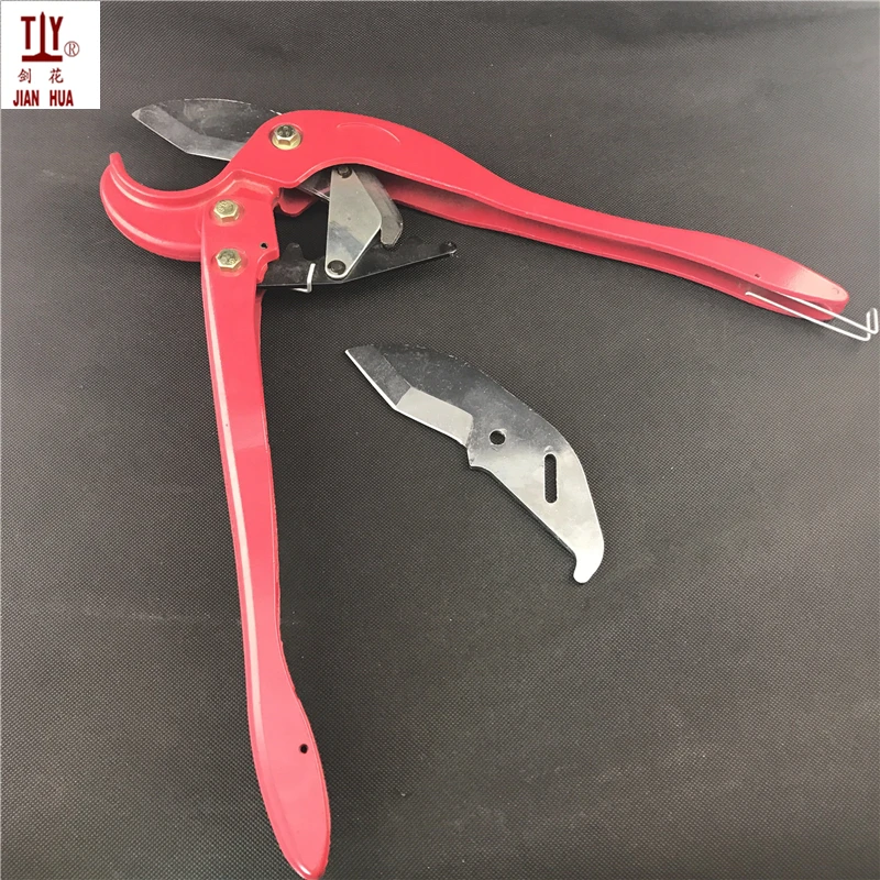 

Free shipping with a free knife blade PVC tubing pipe Cutters, pipe cutting tool Scissors Max Cut 63mm Easy For PVC PU PP-P PE