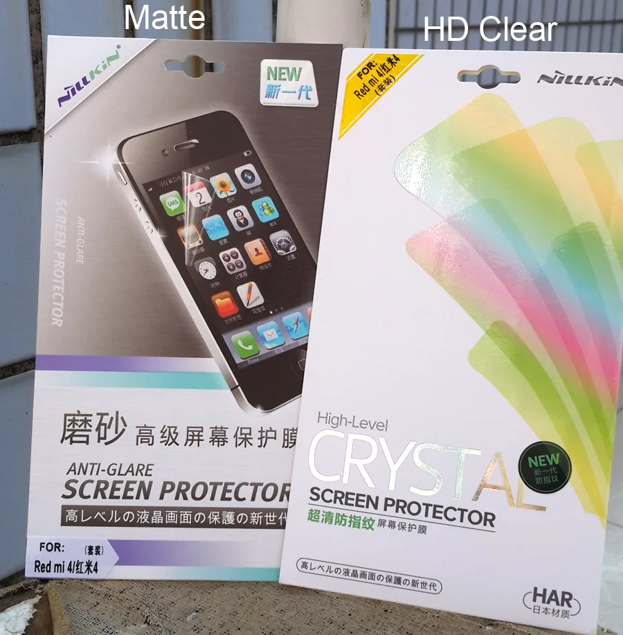 Nillkin Matte Clear Screen protective film For Xiaomi Redmi 4 Pro Prime 5.0 inch Soft Transparent Anti-Glare | Мобильные телефоны и