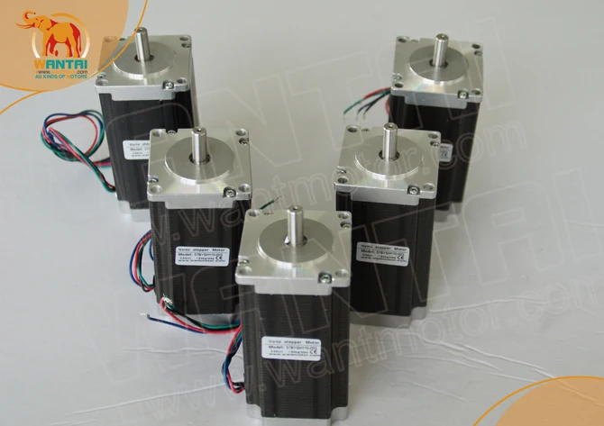 ЕС Бесплатная доставка! wantai 5 шт. Nema23 WT57STH115 4204A3N.m (425oz in) 115 мм 4.2A NC маршрутизатор 3D