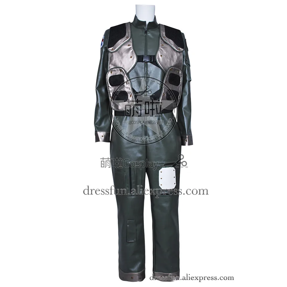 Battlestar Galactica Костюм Супермена для косплея новинка униформа костюм жилет Flightsuit
