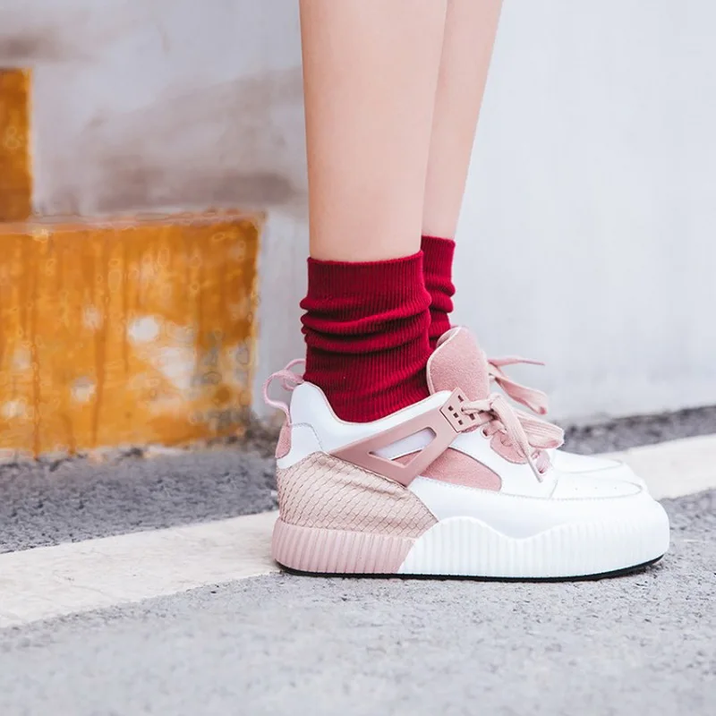 Женские кроссовки из натуральной кожи на платформе|shoes style|shoes womanshoes shoes |