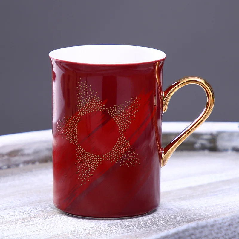 Only Mug Скандинавские Роскошные чашки и кружки креативная керамическая дорожная кофейная кружка настольная офисная кухонная посуда украшение звезды подарок для пары чашка - Цвет: Only Mug