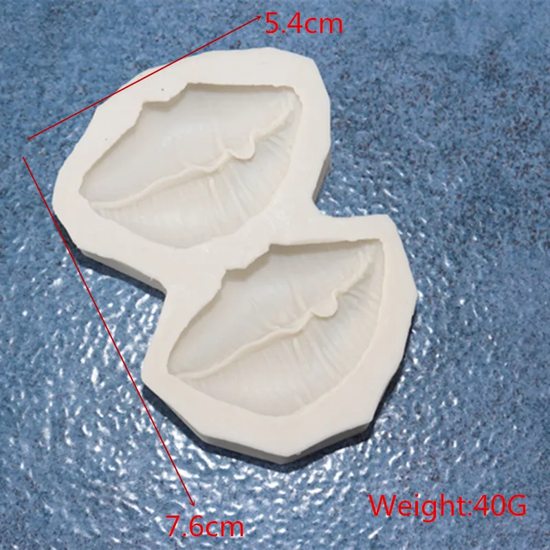 Сексуальные красные губы поцелуй сделай сам инструмент для выпечки силиконовая