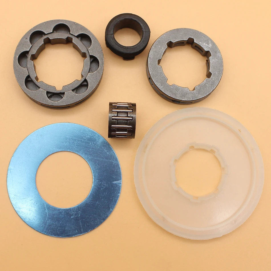 

3/8" Sprocket Rim Clutch Cover Washer Worm Gear Bearing Kit For HUSQVARNA 272XP 272 268 266 61 66 162 Chainsaw Parts
