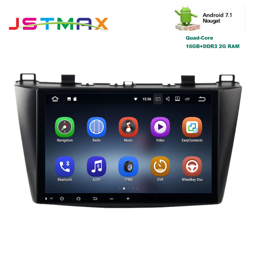 Автомобильный 2 din радио android 7.1.1 gps Navi для Mazda 3 2010 2012 Авторадио навигационное