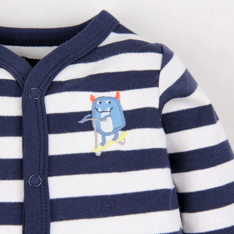 Bebes/пижамы одежда для малышей пижамы-комбинезоны для маленьких мальчиков, комбинезоны, зимняя одежда хлопковая одежда для новорожденных девочек от 3 до 12 месяцев
