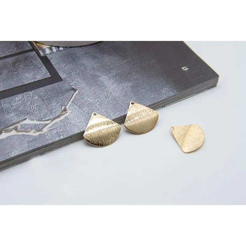 Минимализм в европейском и американском стиле медные серьги ручной работы с