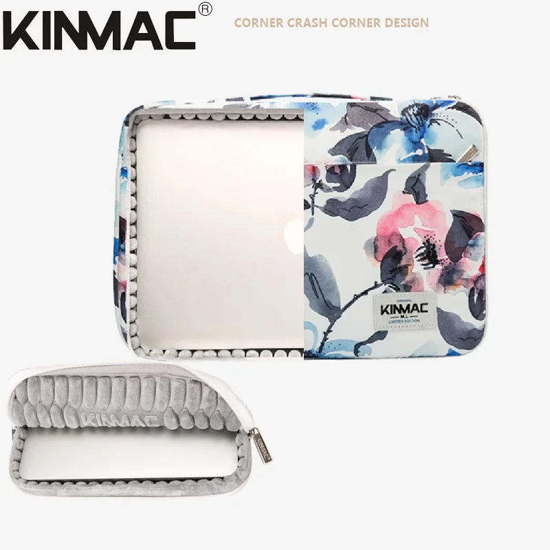 Shockproof Kinmac Brand Handbag Laptop Bag 12 13 14 15.6 inch lnk Sleeve Case For MacBook Air Pro Notebook PC DropShip KS025 | Компьютеры