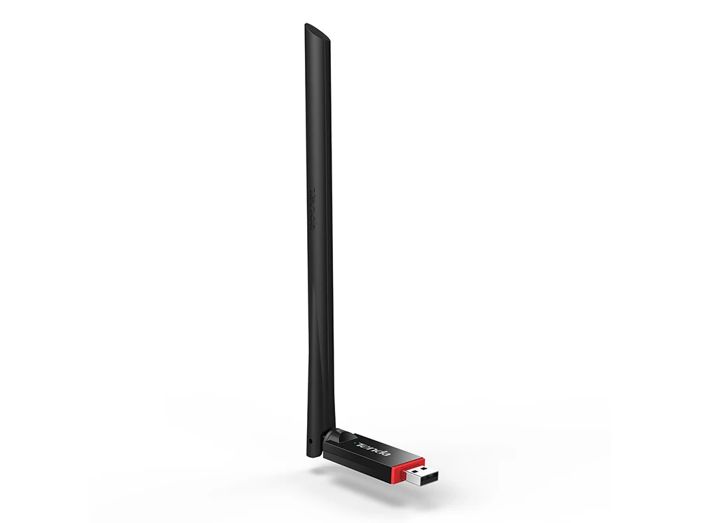 Tenda U6 Беспроводная USB сетевая карта, 300 Мбит/с WiFi USB сетевой адаптер, USB 2,0 режим станции, режим SoftAP, 1* 6dBi внешняя антенна