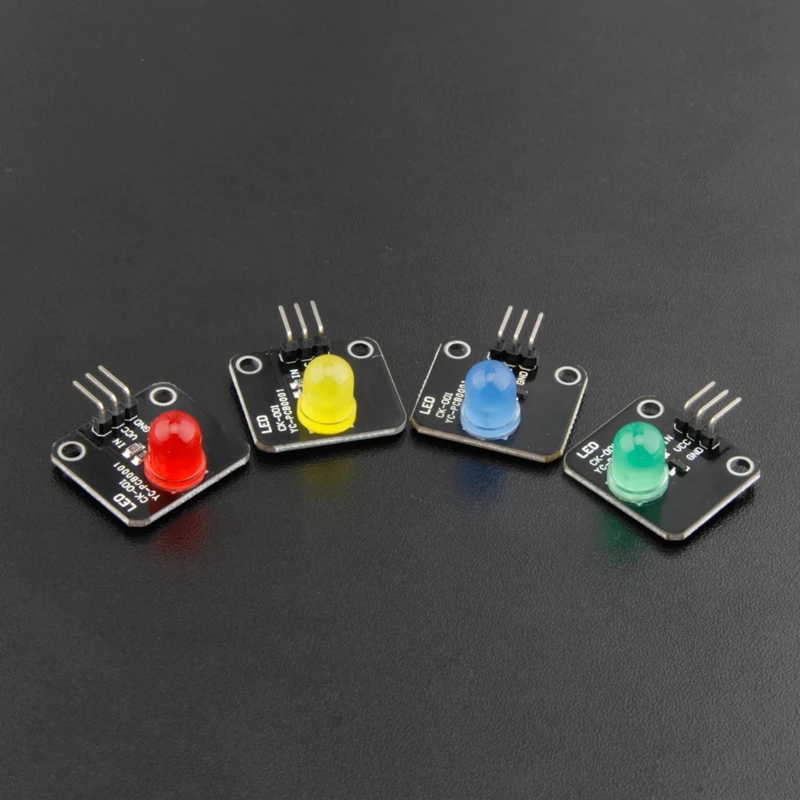 2pcs Electronic building blocks 8mmLED light-emitting module luminous multicolor | Лампы и освещение