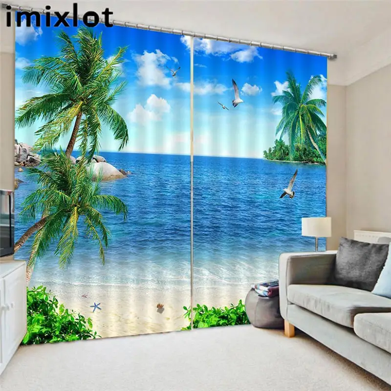 I Imixlot 166*150 см, Затемненные занавески для спальни, гостиной, детской комнаты, с рисунком, занавески, оконные аксессуары - Цвет: I