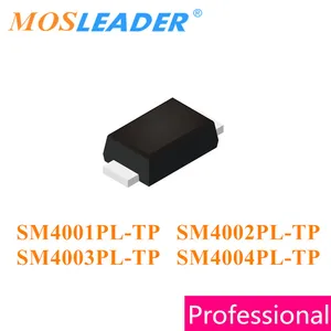 Mosleader 3000PCS SOD-123FL SM4001PL-TP SM4002PL-TP SM4003PL-TP SM4004PL-TP Made in China SM4001PL SM4002PL SM4003PL SM4004PL