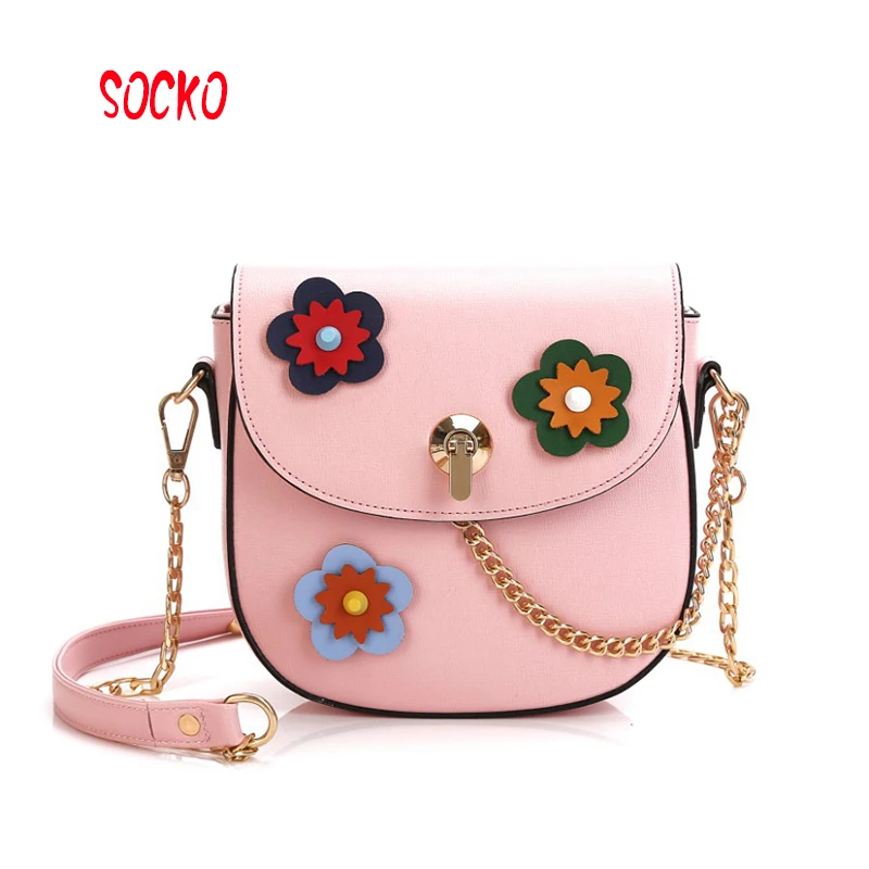 2018 Новая модная Высококачественная Женская Цветочная сумка из искусственной