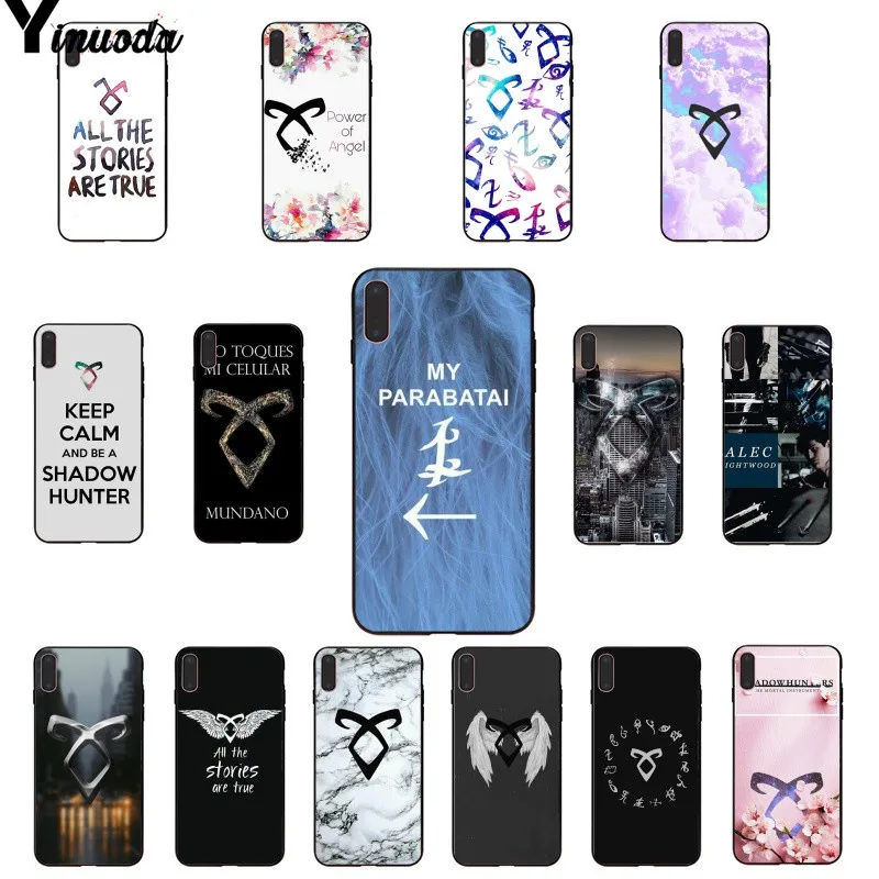 Yinuoda тени охотники на заказ фото мягкий чехол для телефона iPhone 5 5Sx 6 7 7plus 8 8Plus X XS MAX