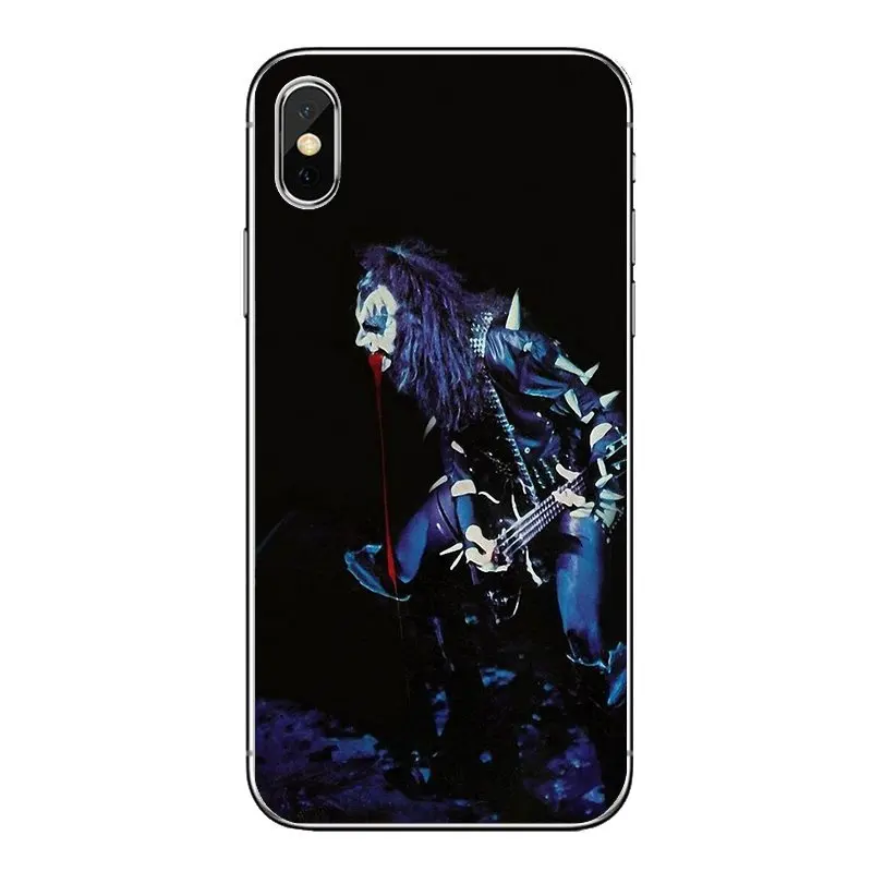 Прозрачный чехол из ТПУ для Huawei Honor 8 8C 8X 9 10 7A 7C Mate 20 Lite Pro P Smart Plus USA America KISS Rock band |