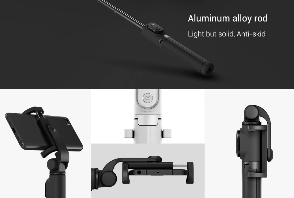 Мини-штатив с Кнопка затвора Bluetooth выдвижной Автоспуск монопод для Iphone 7 7plus Xiaomi телефон или камера