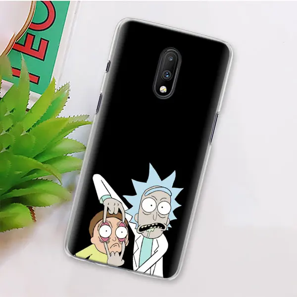 06 Чехол для телефона Rick and marty Pickle Rick для Oneplus 7 7T Pro 6 5T 6T Твердый чехол для Oneplus 7 7T Pro Чехол Coque - Цвет: 06