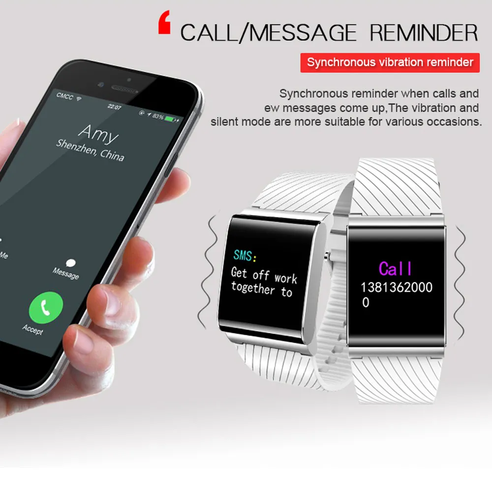 Betreasure Новый X9Pro умный Браслет Bluetooth Smart Band кровяное давление/пульсометр Смарт часы