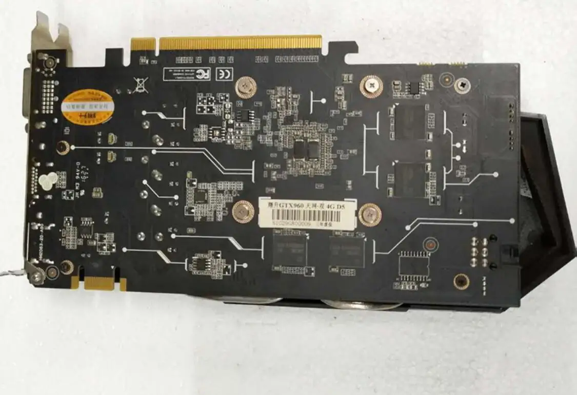 Графическая карта, используемая ASL GTX960 4G D5 128 бит, настольный компьютер, игра, офис, для nVIDIA Geforce GTX 960, видеокарта