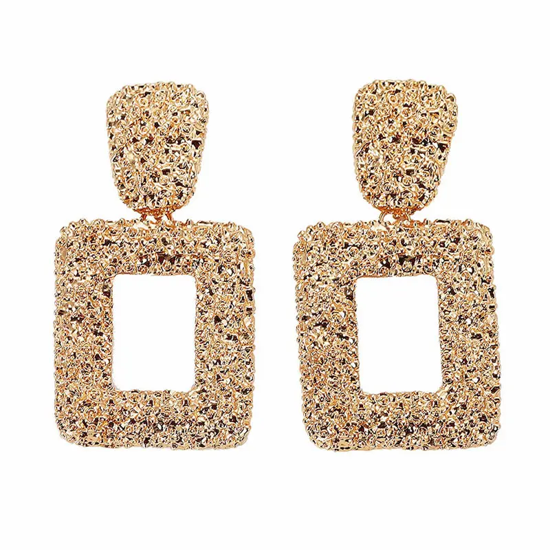 Style 11 Женские Висячие серьги-капли с искусственным жемчугом и металлическим цветком для девушек ZA, Висячие массивные серьги с бахромой в стиле панк, подарок на свадьбу - Окраска металла: Style 11
