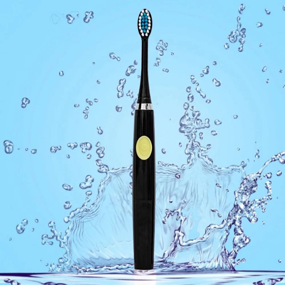 Ultrasonic Electric Toothbrush Dental Care Oral Hygiene Soft Brush Vibrating Automatic for Adults Kids | Бытовая техника
