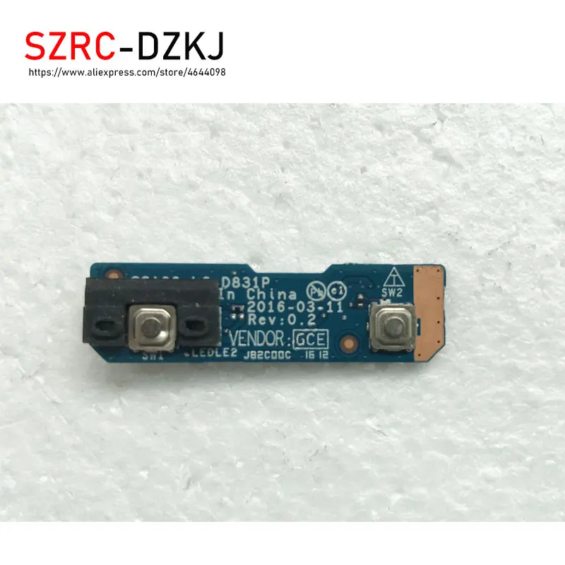 Оригинальный переключатель питания для LENOVO Y910 27IS плата LS D831P REV 0 2 3 1 0|Компьютерные