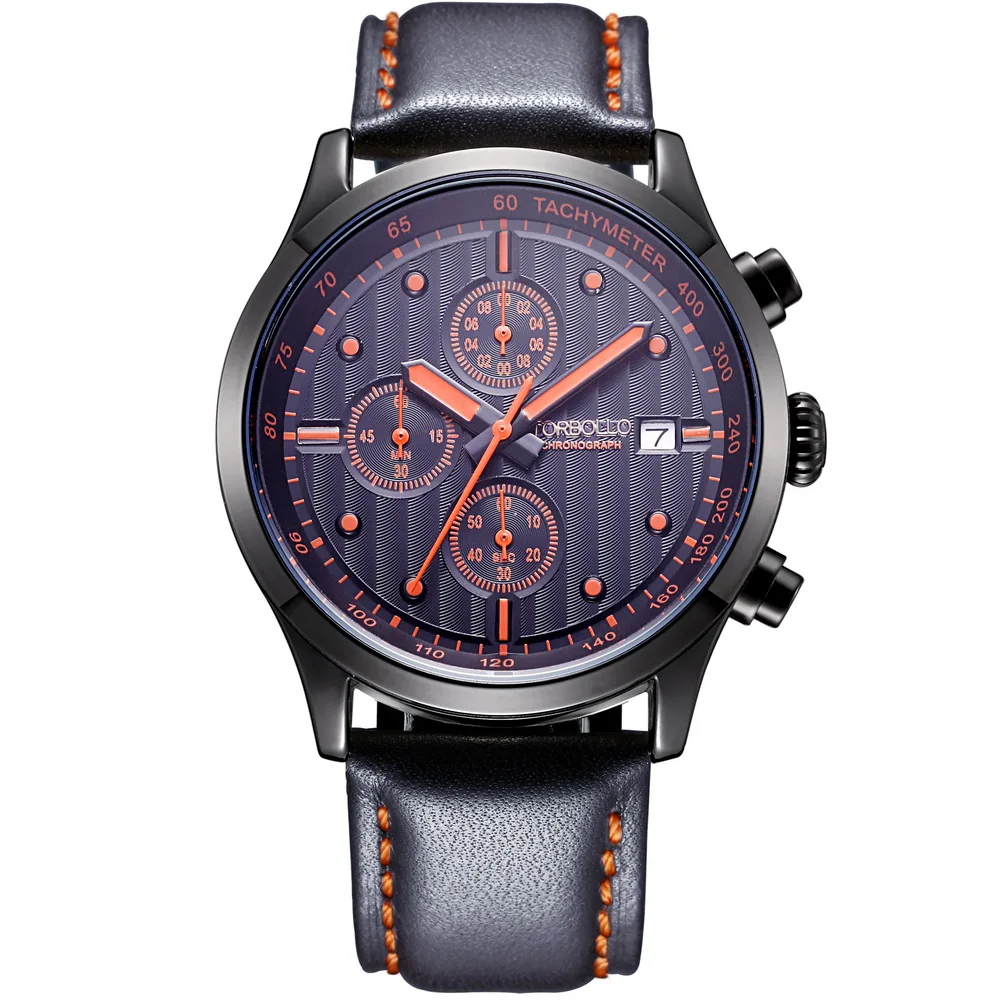 Оригинальные модные дизайнерские черные часы с красным циферблатом и