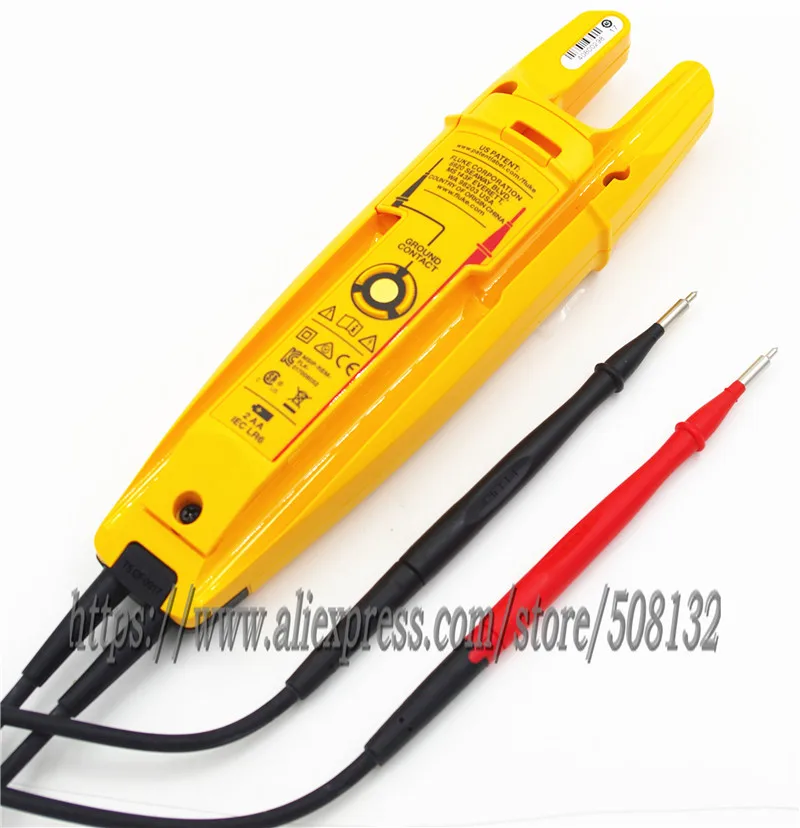 FLUKE T6 600 зажим непрерывности тока Электрический тестер!! Абсолютно новый! + KCH16