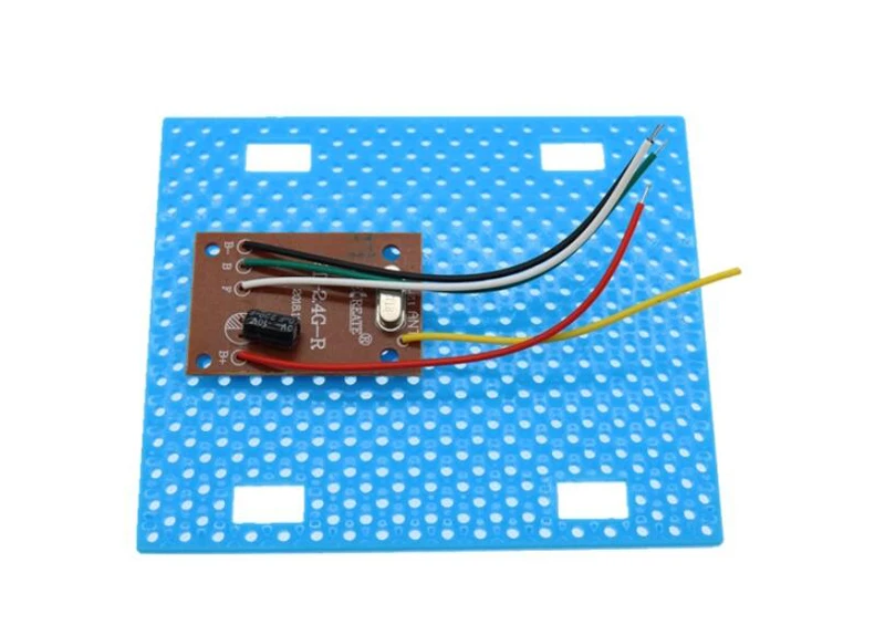 Пульт дистанционного управления 2 4G 2CH + приемник PCB Plate для радиоуправляемого