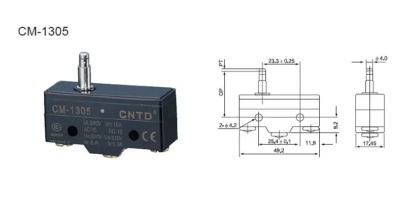 

(20 шт./лот) CM-1305 micro switch